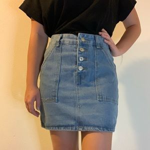 Jean skirt